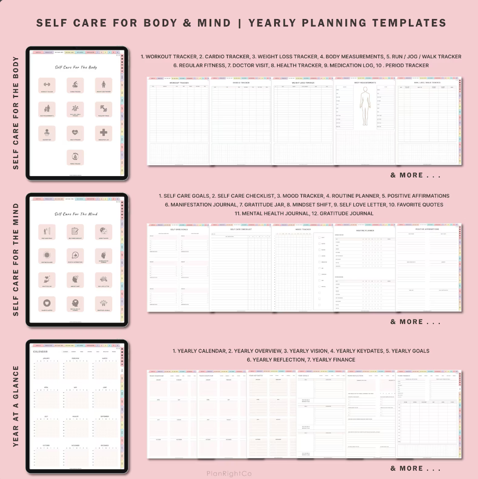 SELF CARE PLANNER